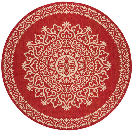 Safavieh Linden Lnd183Q Red / Creme Rugs - Safavieh - lnd183q - 6r