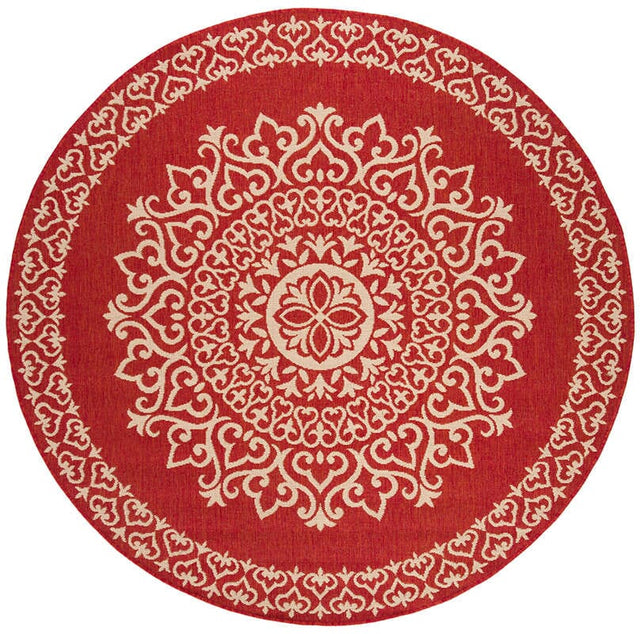 Safavieh Linden Lnd183Q Red / Creme Rugs - Safavieh - lnd183q - 6r