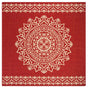 Safavieh Linden Lnd183Q Red / Creme Rugs - Safavieh - lnd183q - 6sq