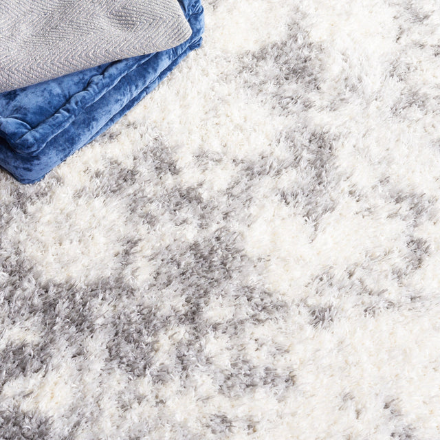 Safavieh Lindsay Shag Lns550A Ivory/Grey Rug - Safavieh - lns550a - 4