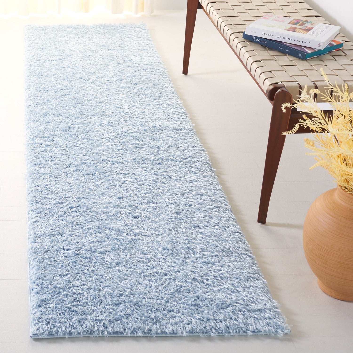 Safavieh Lindsay Shag Lns560J Aqua Rug - Safavieh - lns560j - 7r