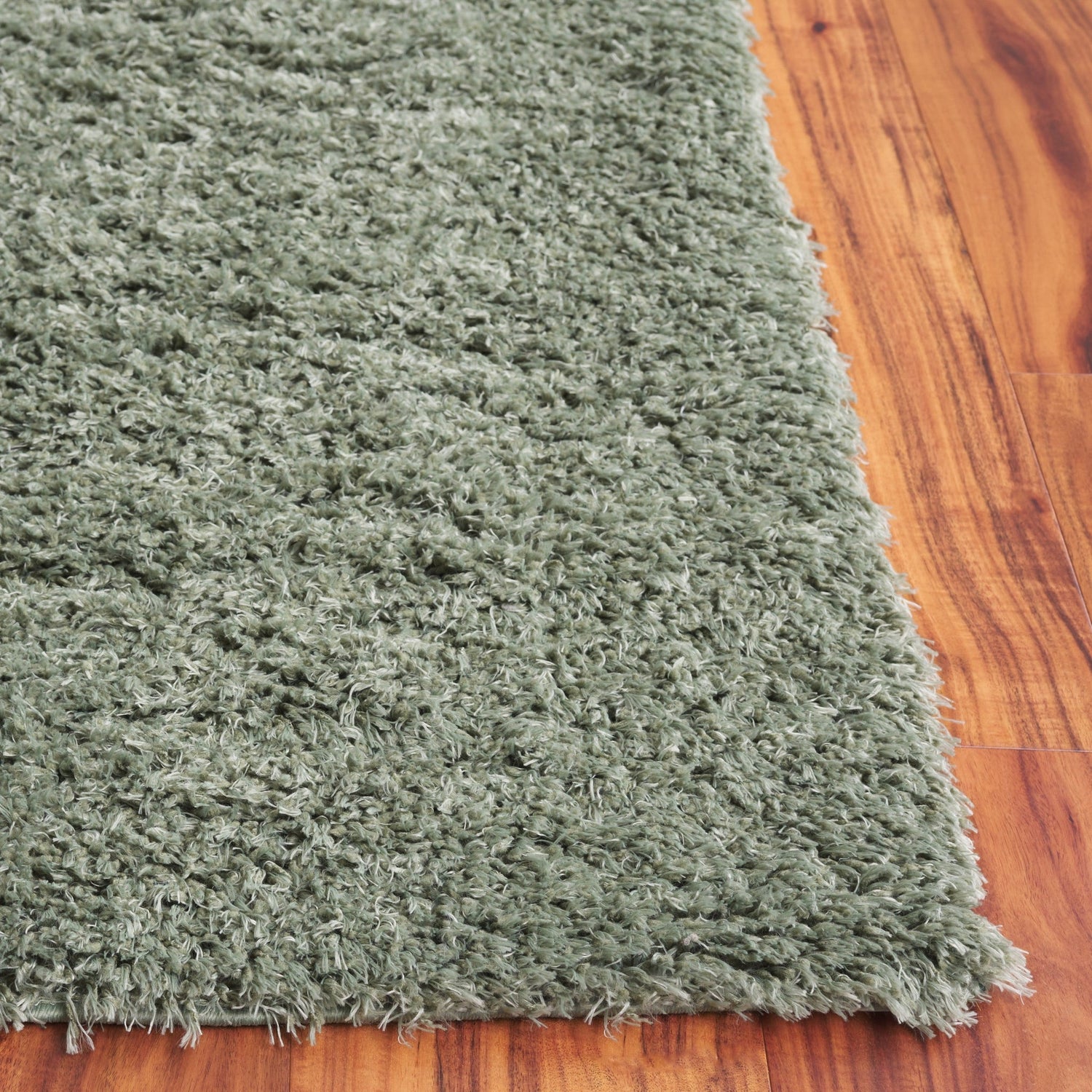 Safavieh Lindsay Shag Lns560Y Green Rug - Safavieh - lns560y - 7r