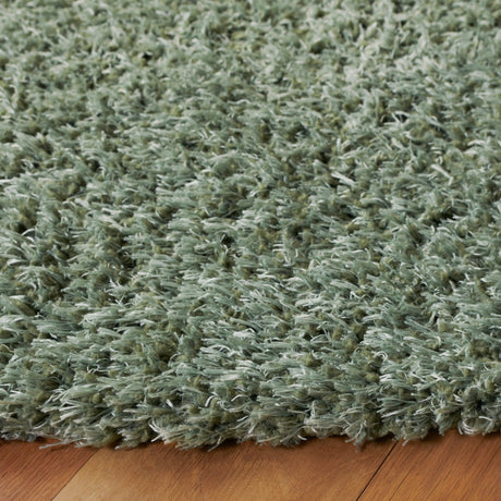 Safavieh Lindsay Shag Lns560Y Green Rug - Safavieh - lns560y - 7r