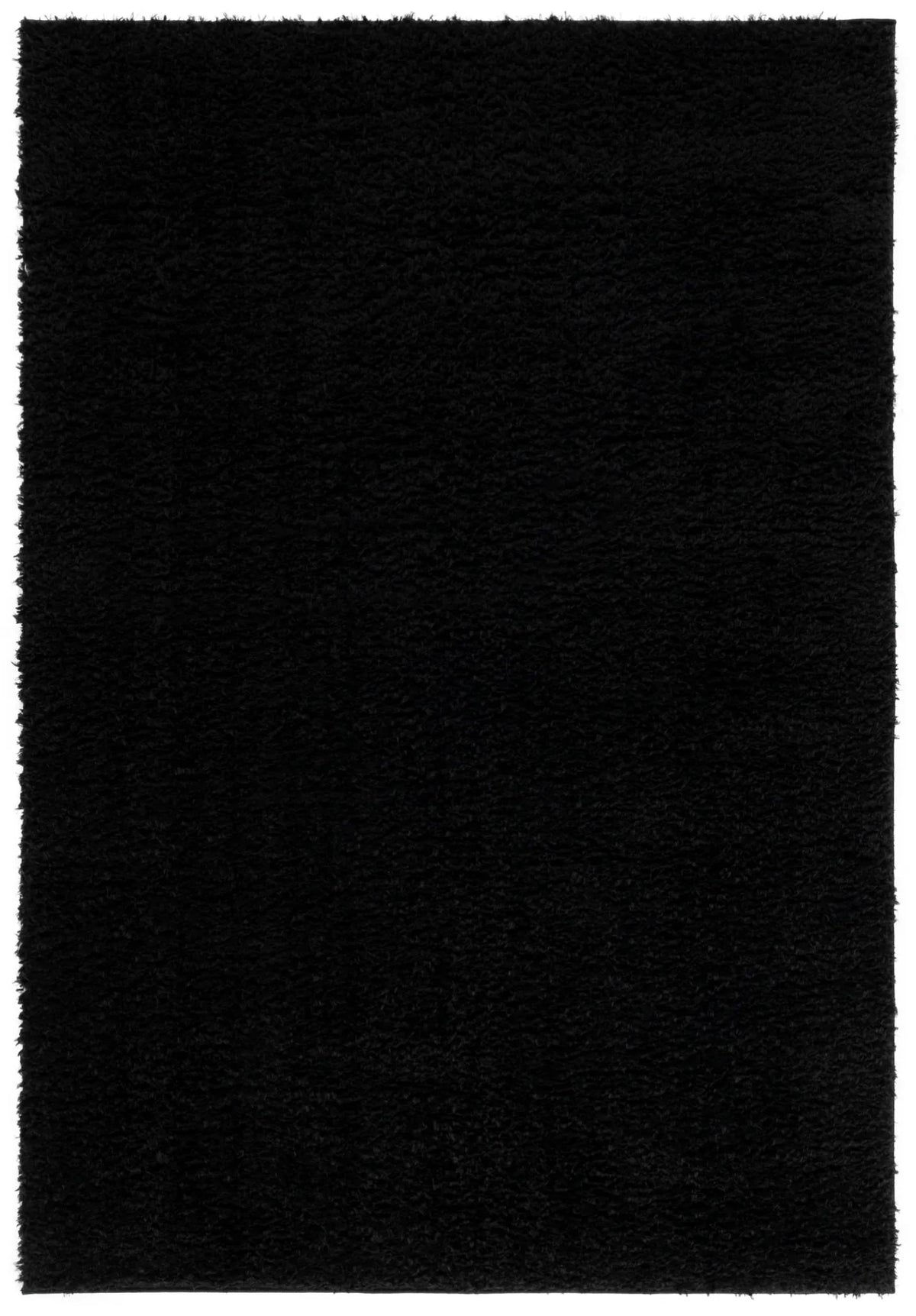 Safavieh Lindsay Shag 4'-0" x 6'-0" Rug in Black