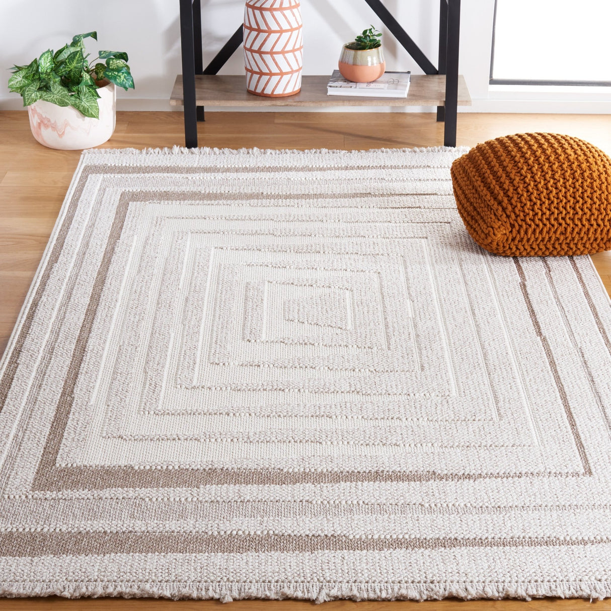 Safavieh Lotus Lot109A Ivory/Beige Rug - Safavieh - lot109a - 4