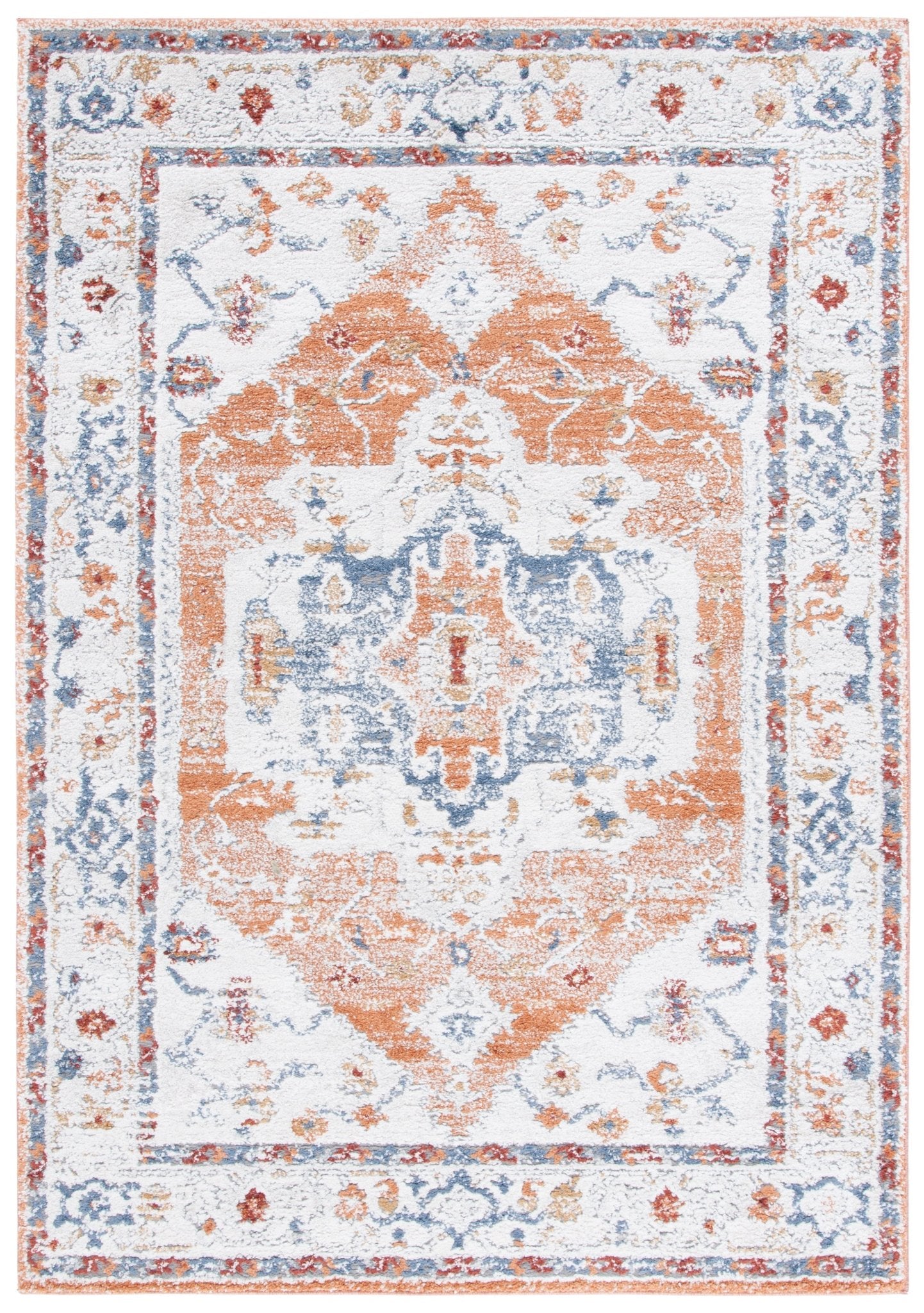 Safavieh Luna Lun102A Ivory/Rust Rug - Safavieh - lun102a - 4