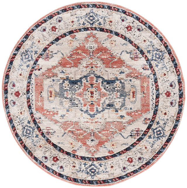 Safavieh Luna Lun102A Ivory/Rust Rug - Safavieh - lun102a - 7r