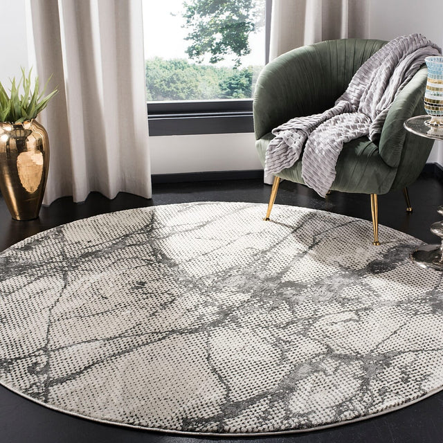 Safavieh Lurex Lur187A Ivory / Grey Rugs - Safavieh - lur187a - 7sq