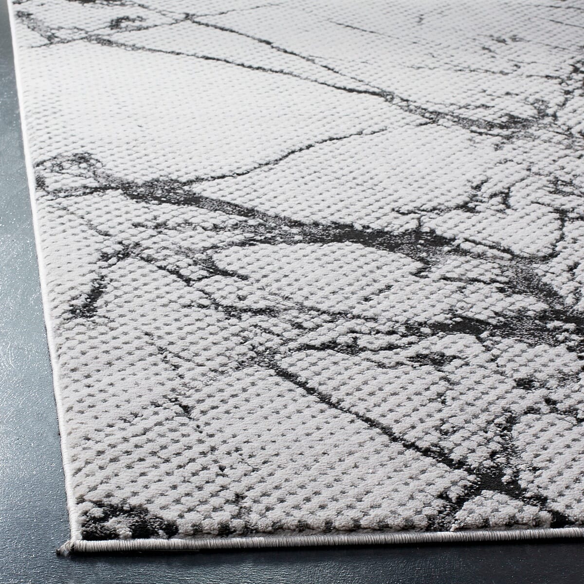 Safavieh Lurex Lur187H Grey / Black Rugs - Safavieh - lur187h - 4