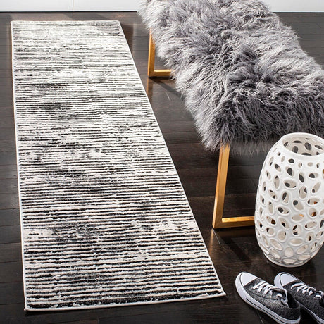Safavieh Lurex Lur188Z Black/Grey Rug - Safavieh - lur188z - 7sq