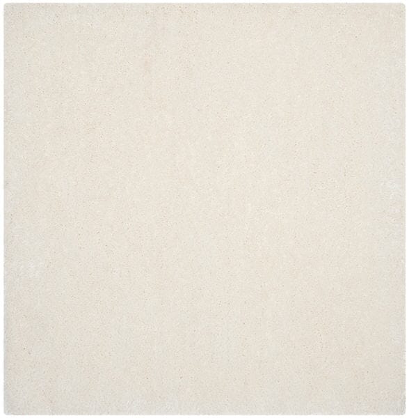 Safavieh Luxe Shag Sgx160A Ivory Rugs - Safavieh - sgx160a - 6sq