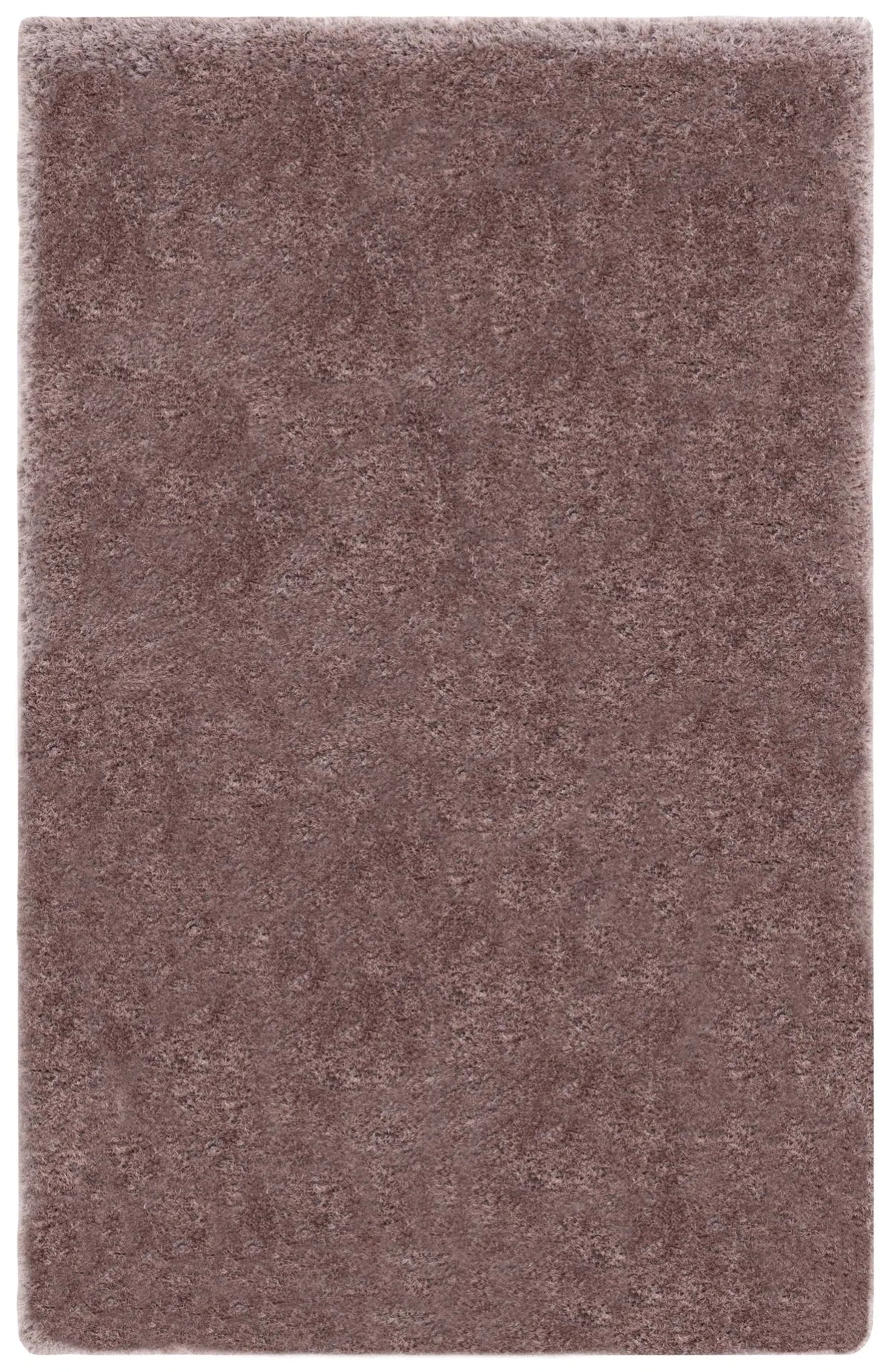 Safavieh Luxe Shag 4'-0" x 6'-0" Rug in Brown