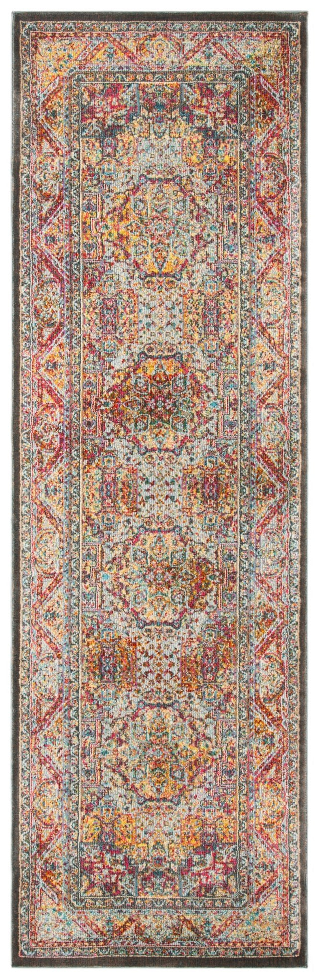 Safavieh Luxor Lux322A Ivory/Fuchsia Rug - Safavieh - lux322a - 27