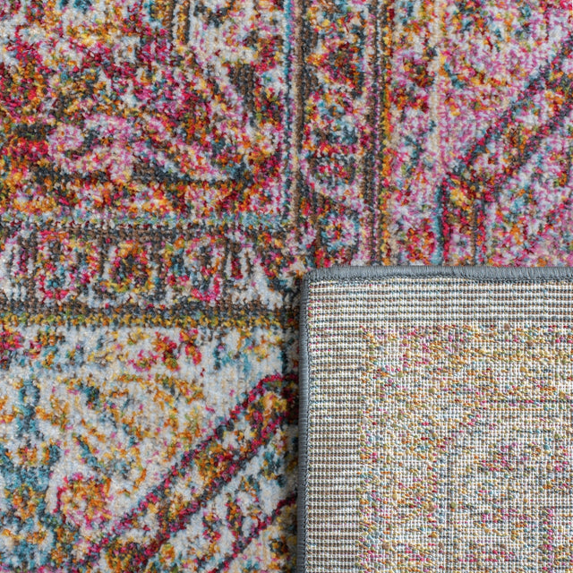 Safavieh Luxor Lux322A Ivory/Fuchsia Rug - Safavieh - lux322a - 7r