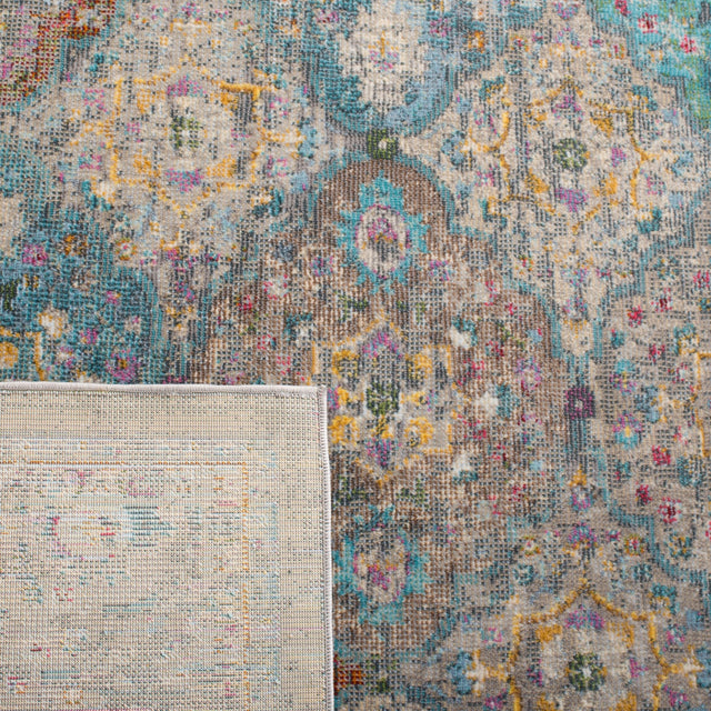 Safavieh Luxor Lux329A Ivory/Turquoise Rug - Safavieh - lux329a - 7r