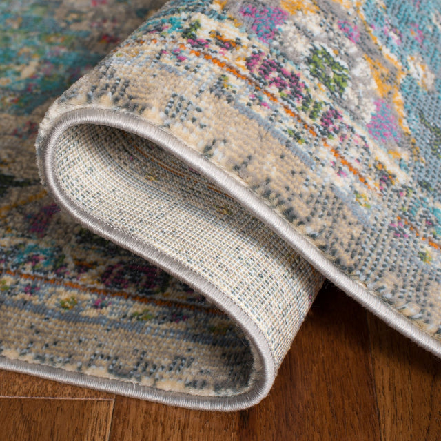 Safavieh Luxor Lux329A Ivory/Turquoise Rug - Safavieh - lux329a - 7r