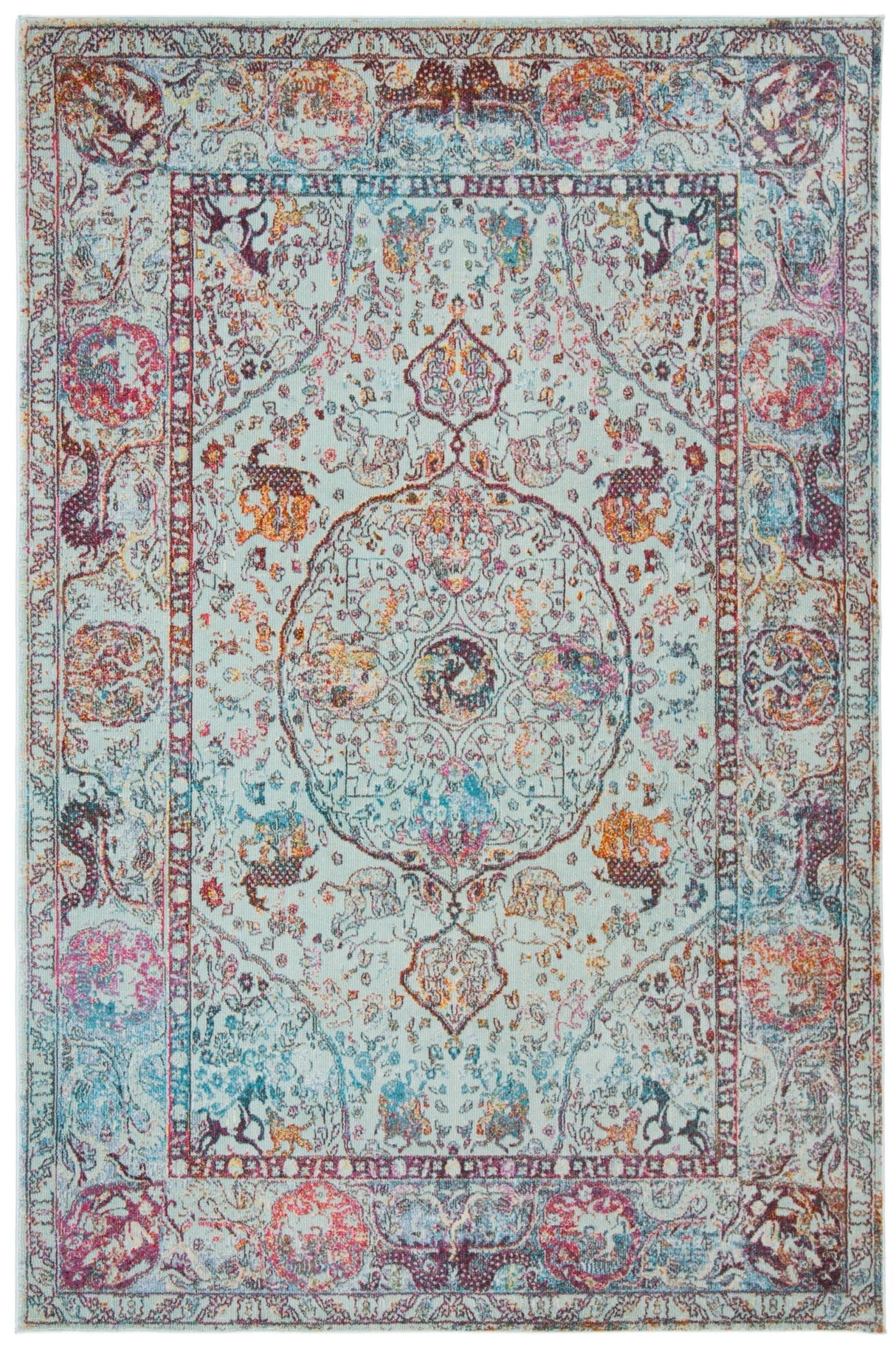 Safavieh Luxor Lux330K Turquoise/Aqua Rug - Safavieh - lux330k - 4