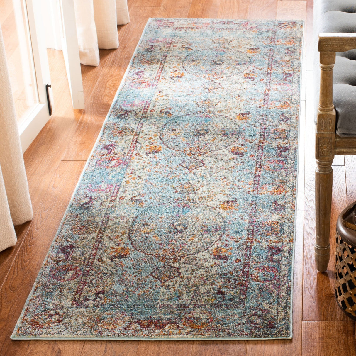 Safavieh Luxor Lux330K Turquoise/Aqua Rug - Safavieh - lux330k - 7r