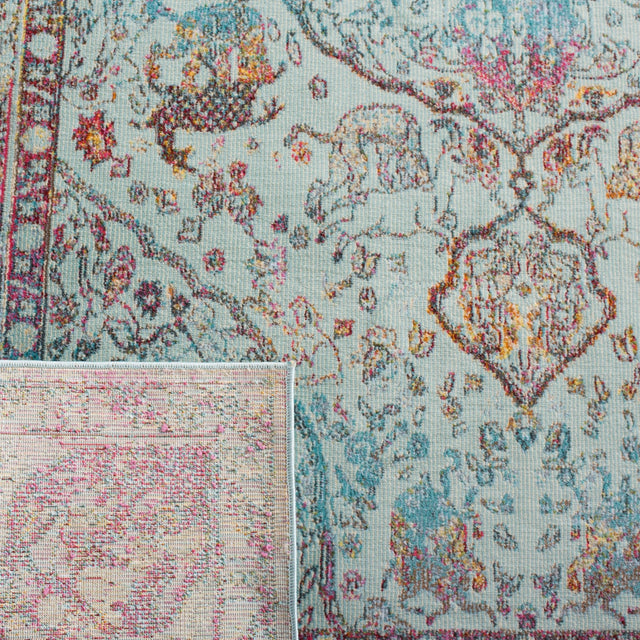 Safavieh Luxor Lux330K Turquoise/Aqua Rug - Safavieh - lux330k - 7sq