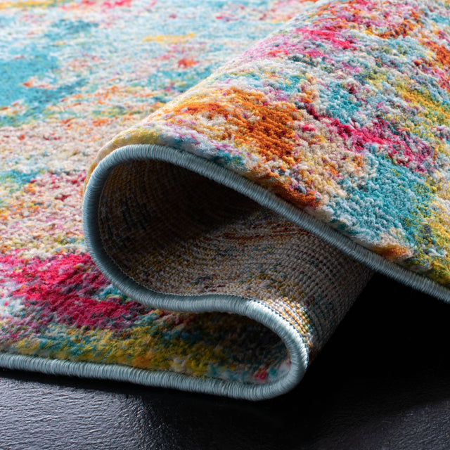 Safavieh Luxor Lux332J Aqua/Fuchsia Rug - Safavieh - lux332j - 7r