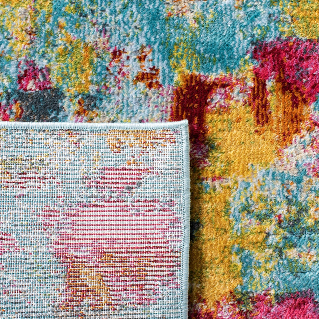 Safavieh Luxor Lux332J Aqua/Fuchsia Rug - Safavieh - lux332j - 7r