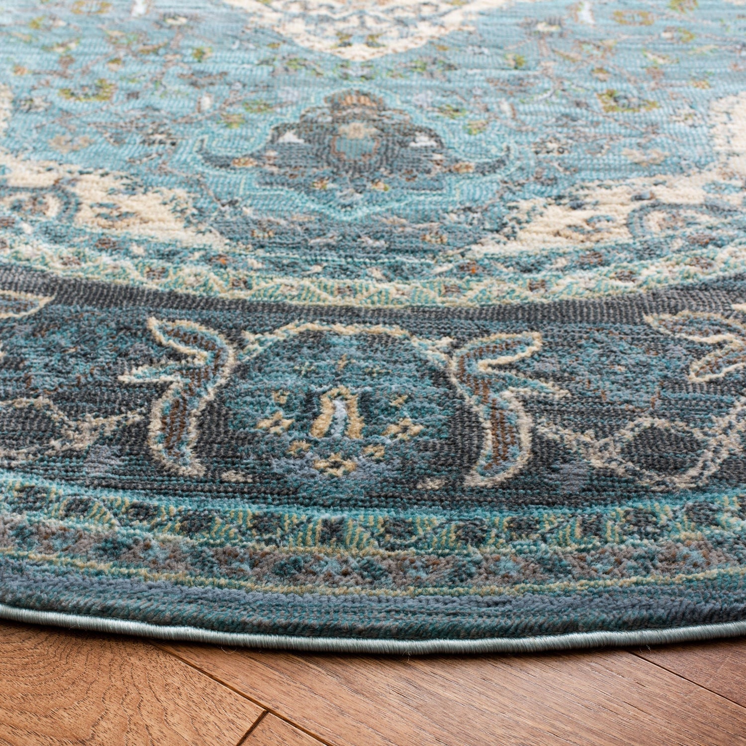 Safavieh Luxor Lux342K Turquoise/Beige Rug - Safavieh - lux342k - 4