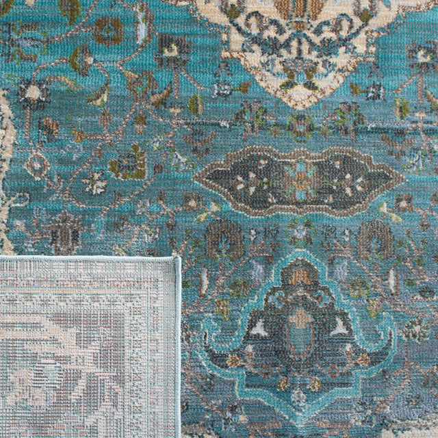 Safavieh Luxor Lux342K Turquoise/Beige Rug - Safavieh - lux342k - 7r