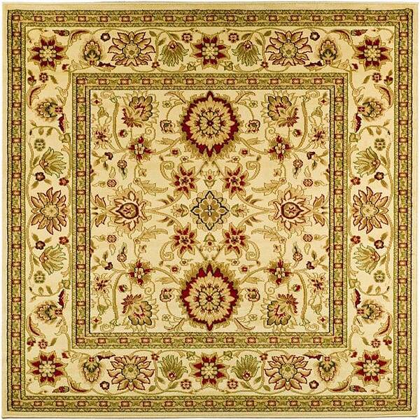 Safavieh Lyndhurst Lnh212L Ivory/Ivory Rug - Safavieh - lnh212l - 3sq