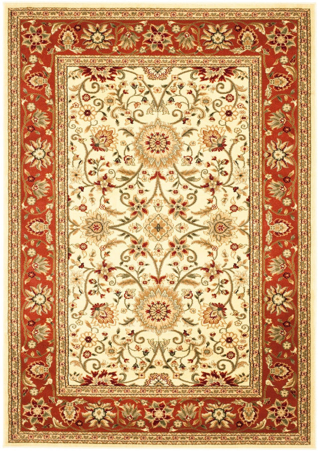 Safavieh Lyndhurst Lnh212R Ivory/Rust Rug - Safavieh - lnh212r - 6r