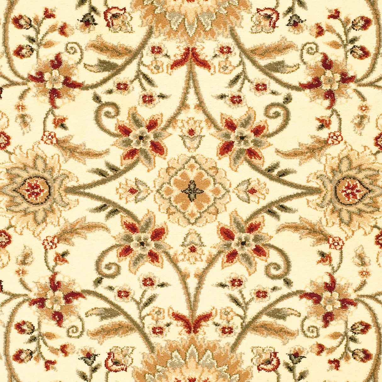 Safavieh Lyndhurst Lnh212R Ivory/Rust Rug - Safavieh - lnh212r - 6r