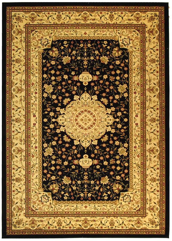 Safavieh Lyndhurst lnh213a Black / Creme Rugs - Safavieh - lnh213a - 5r