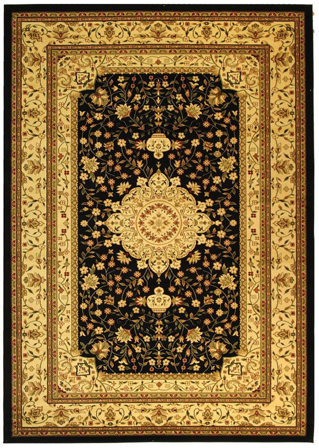 Safavieh Lyndhurst lnh213a Black / Creme Rugs - Safavieh - lnh213a - 5r