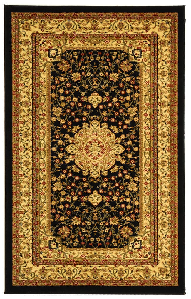 Safavieh Lyndhurst lnh213a Black / Creme Rugs - Safavieh - lnh213a - 5r