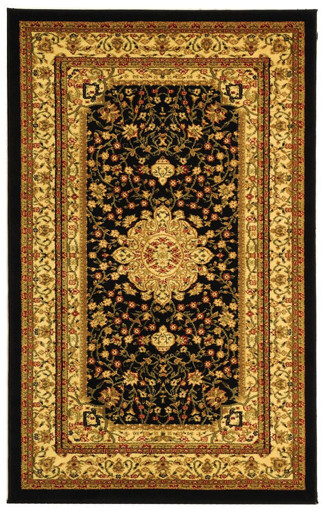 Safavieh Lyndhurst lnh213a Black / Creme Rugs - Safavieh - lnh213a - 5r