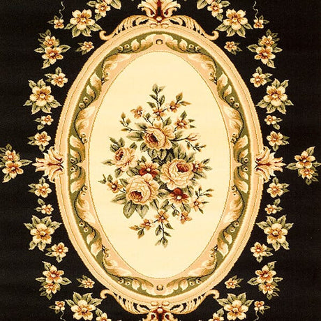 Safavieh Lyndhurst lnh218a Black / Ivory Rugs - Safavieh - lnh218a - 3