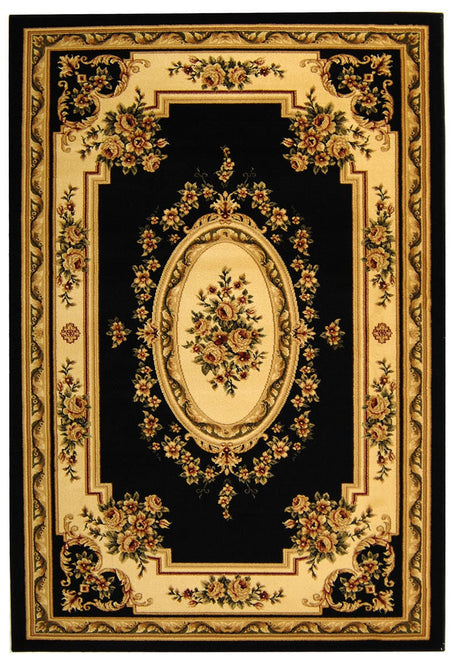 Safavieh Lyndhurst lnh218a Black / Ivory Rugs - Safavieh - lnh218a - 3