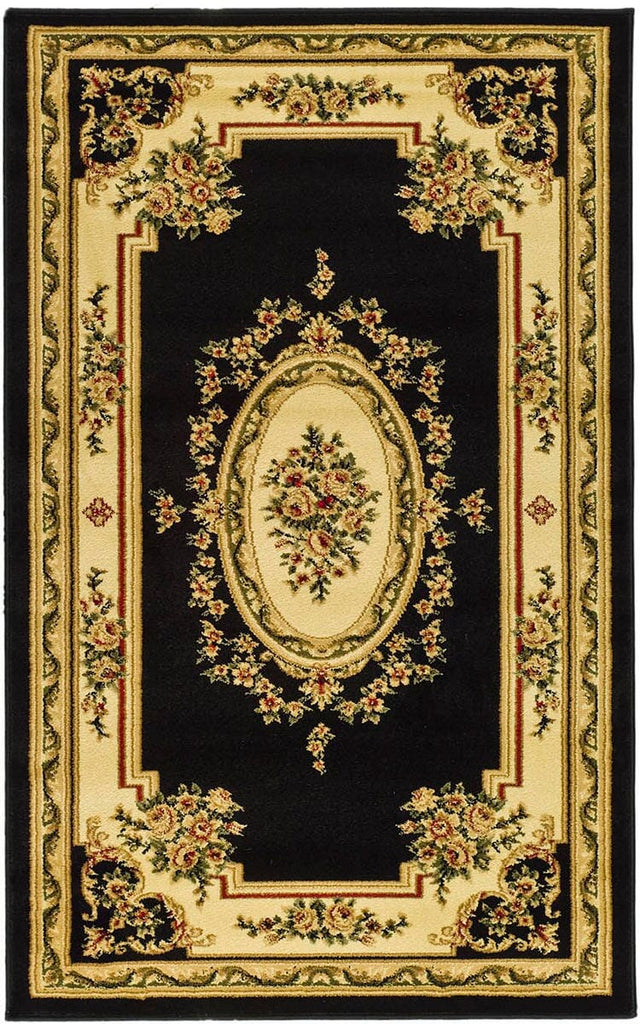 Safavieh Lyndhurst lnh218a Black / Ivory Rugs - Safavieh - lnh218a - 5r
