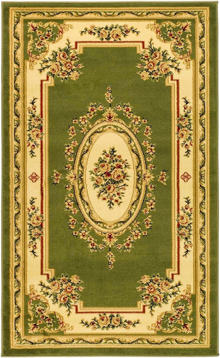 Safavieh Lyndhurst lnh218b Sage / Ivory Rugs - Safavieh - lnh218b - 5r