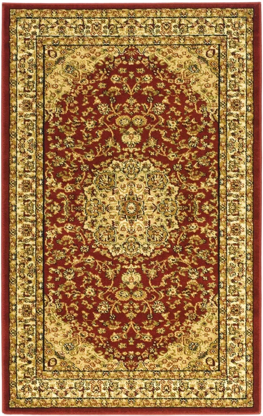 Safavieh Lyndhurst 3'-3" x 5'-3" Rug in Red / Ivory