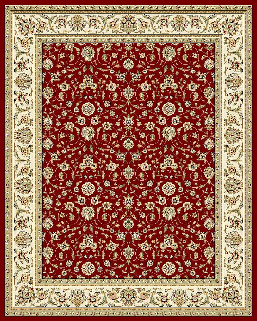 Safavieh Lyndhurst lnh312a Red / Ivory Rugs - Safavieh - lnh312a - 5r