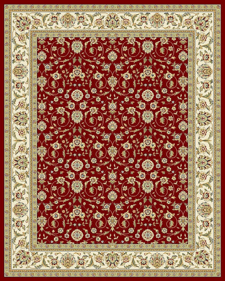 Safavieh Lyndhurst lnh312a Red / Ivory Rugs - Safavieh - lnh312a - 5r