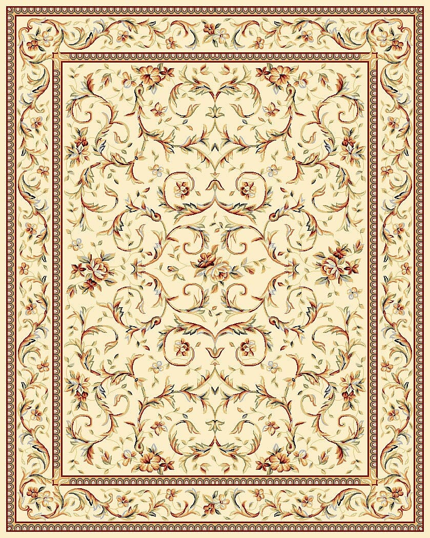 Safavieh Lyndhurst lnh322a Ivory Rugs - Safavieh - lnh322a - 5r