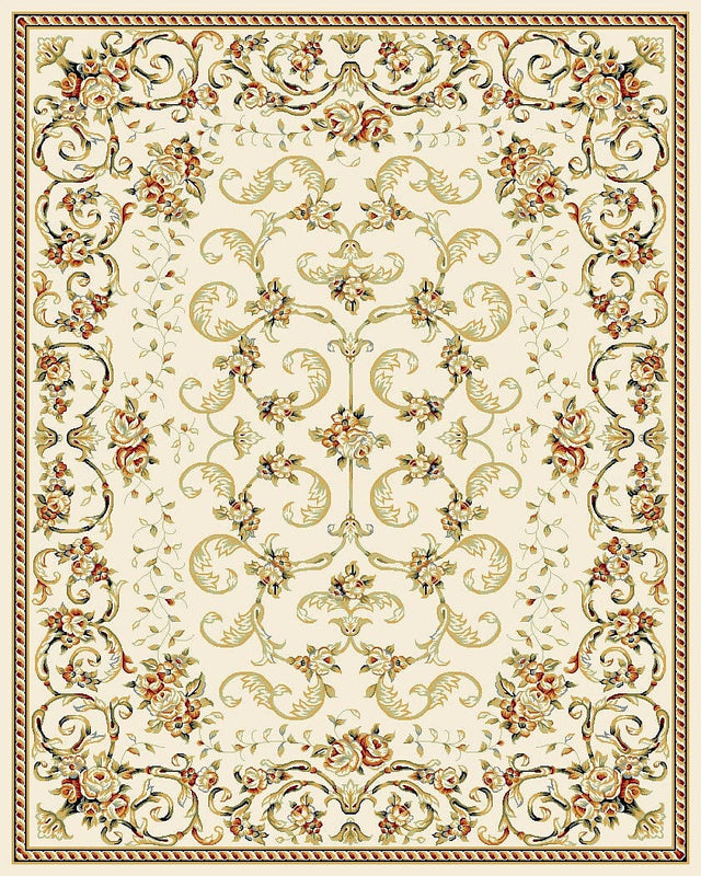 Safavieh Lyndhurst lnh327a Ivory Rugs - Safavieh - lnh327a - 5r