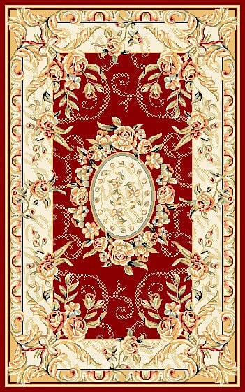 Safavieh Lyndhurst lnh328c Red Rugs - Safavieh - lnh328c - 5r