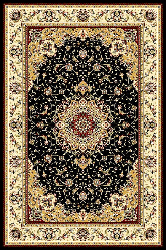 Safavieh Lyndhurst lnh329a Black / Ivory Rugs - Safavieh - lnh329a - 3