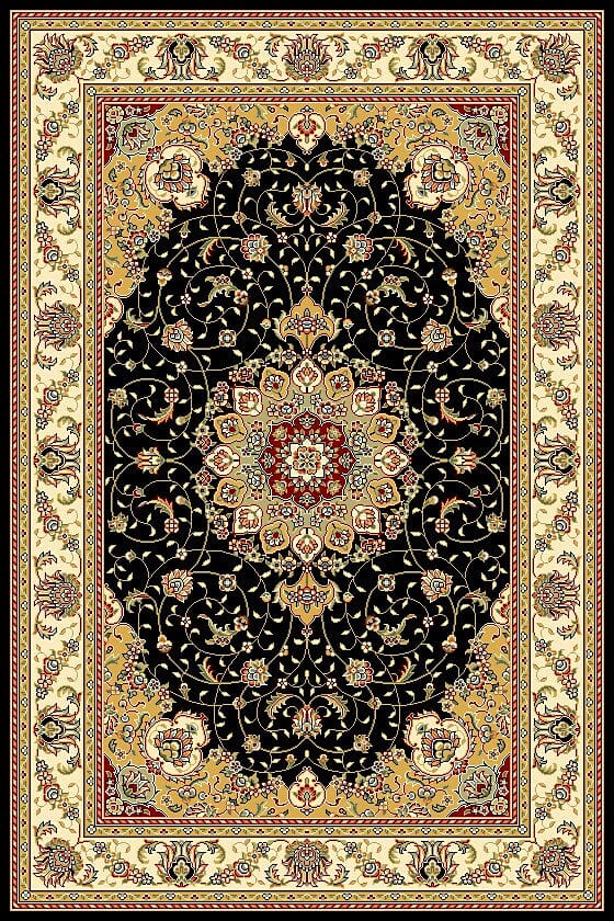 Safavieh Lyndhurst lnh329a Black / Ivory Rugs - Safavieh - lnh329a - 4r