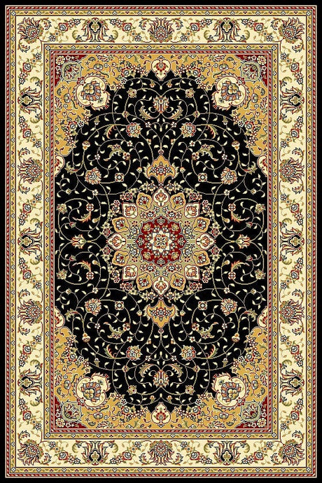 Safavieh Lyndhurst lnh329a Black / Ivory Rugs - Safavieh - lnh329a - 4r