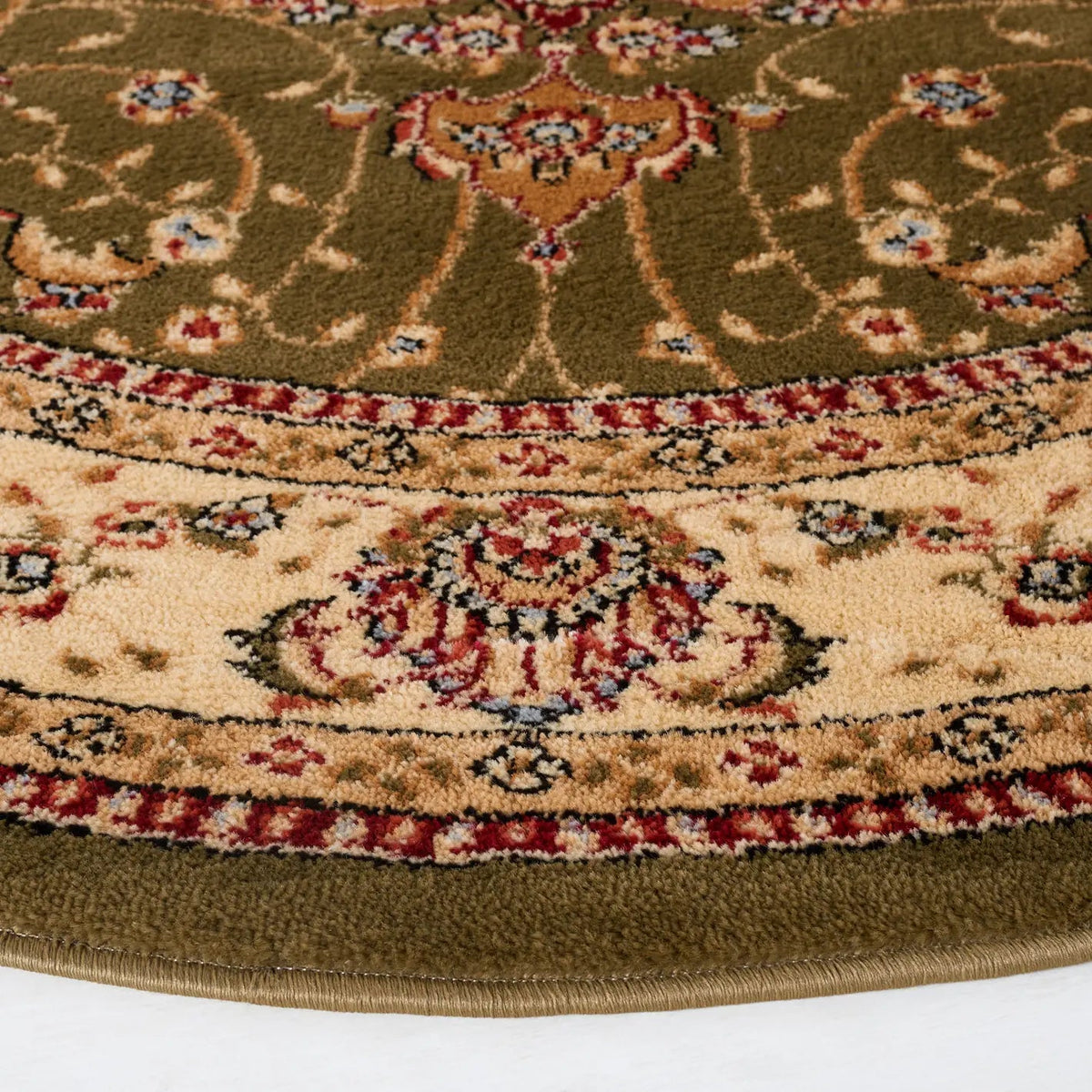 Safavieh Lyndhurst 5'-3" x 5'-3" Rug in Sage / Ivory