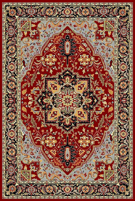 Safavieh Lyndhurst Lnh330B Red/Black Rug - Safavieh - lnh330b - 3