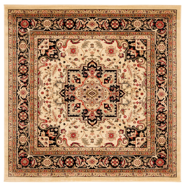 Safavieh Lyndhurst Lnh330C Beige/Black Rug - Safavieh - lnh330c - 6sq